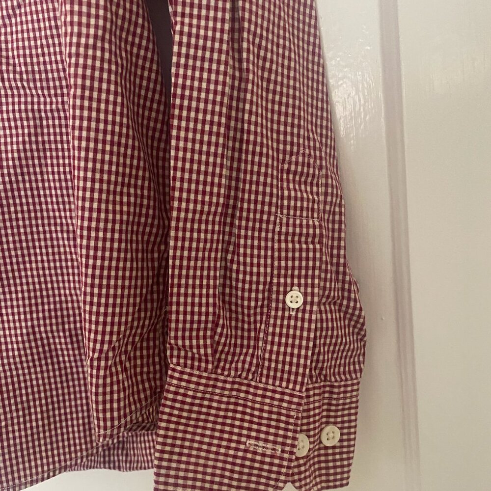 Faconnable Gingham Button Down - image 7